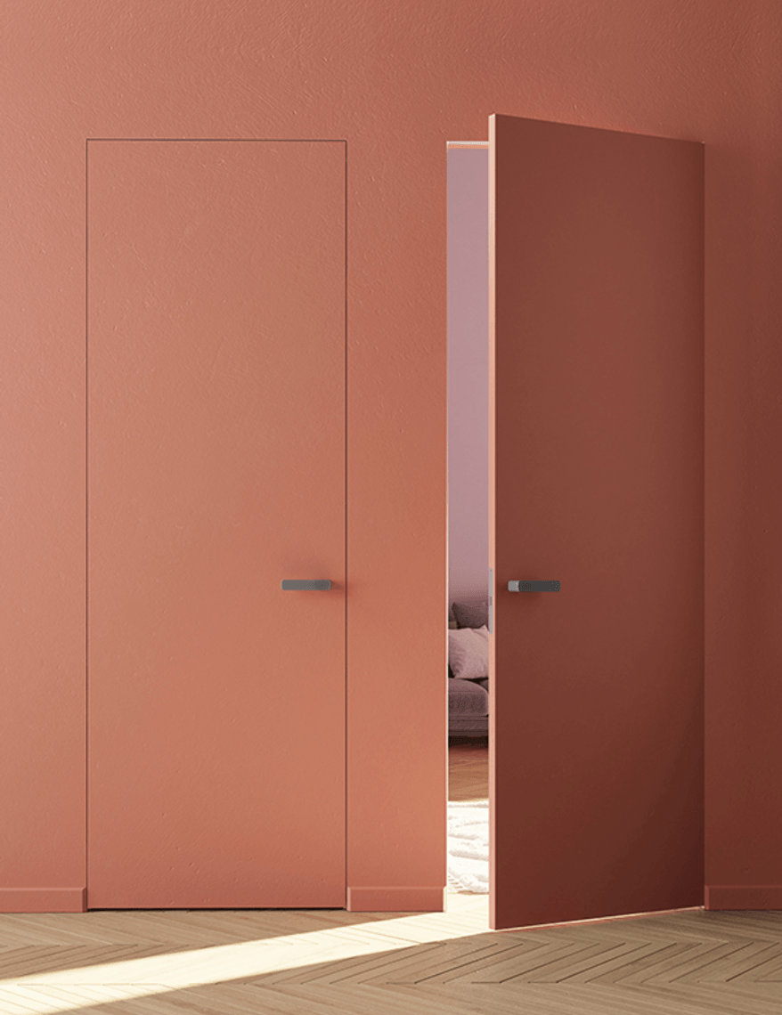 Дверь межкомнатная Секрето 0001 Грунт под покраску Скрытый короб Черный Цена 34579 ₽ . Фабрика дверей Волховец 8 (800) 551 43 19 Межкомнатная дверь Секрето 0001 Грунт под покраску Цена 34579 ₽ | Volhovec