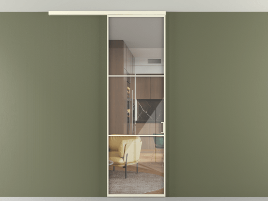 Перегородка Формато вдоль стены на потолок 1 створка АЛПР 040.03 Алюминий молочно-белый Рефлективное прозрачное стекло "Стопсол", калёное. Цена 107388 ₽ 1. Полотно 2 шт. (800/2100 мм)
2. Комплект установки раздвижной системы
3. Базовый комплект фурнитуры
4.Ручка Рондо. Фабрика дверей Волховец 8 (800) 551 43 19 Перегородка Формато вдоль стены на потолок 1 створка АЛПР 040.03 Алюминий молочно-белый Рефлективное прозрачное стекло "Стопсол", калёное Цена 107388 ₽ | Volhovec