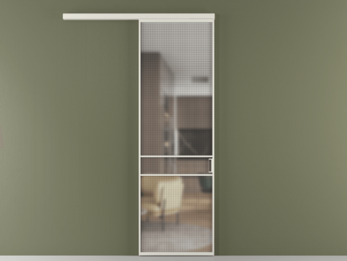 Перегородка Formato вдоль стены 1 створка АЛПР 040.02 Алюминий Белый Декоративное стекло с сеткой "Mesh silver", триплекс. Скрытый короб БЕЛ Цена 108300 ₽ 1. Полотно (800/2100 мм)
2. Комплект установки раздвижной системы
3. Базовый комплект фурнитуры
4.Ручка RONDO
. Фабрика дверей Волховец 8 (800) 551 43 19 Перегородка Formato вдоль стены 1 створка АЛПР 040.02 Алюминий Белый Декоративное стекло с сеткой "Mesh silver", триплекс Цена 108300 ₽ | Volhovec