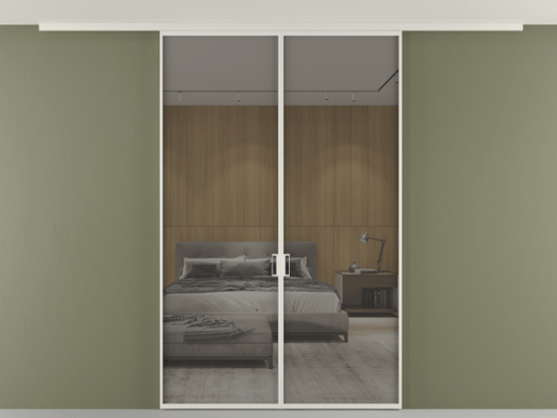 Перегородка Formato вдоль стены на потолок двустворчатая АЛПР 040.01 Алюминий Белый Рефлективное серое стекло "Stopsol", калёное, 6 мм. Скрытый короб БЕЛ Цена 211500 ₽ 1. Полотно 2 шт. (800/2100 мм)
2. Комплект установки раздвижной системы
3. Базовый комплект фурнитуры
4.Ручка RONDO
. Фабрика дверей Волховец 8 (800) 551 43 19 Перегородка Formato вдоль стены на потолок двустворчатая АЛПР 040.01 Алюминий Белый Рефлективное серое стекло "Stopsol", калёное, 6 мм Цена 211500 ₽ | Volhovec