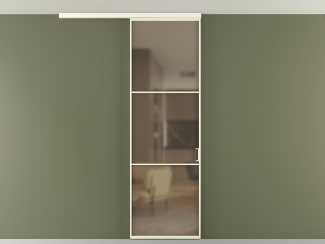 Перегородка Формато вдоль стены на потолок 1 створка АЛПР 040.03 Алюминий молочно-белый Сатинированное бронзовое стекло, триплекс. Цена 100988 ₽ 1. Полотно 2 шт. (800/2100 мм)
2. Комплект установки раздвижной системы
3. Базовый комплект фурнитуры
4.Ручка Рондо. Фабрика дверей Волховец 8 (800) 551 43 19 Перегородка Формато вдоль стены на потолок 1 створка АЛПР 040.03 Алюминий молочно-белый Сатинированное бронзовое стекло, триплекс Цена 100988 ₽ | Volhovec