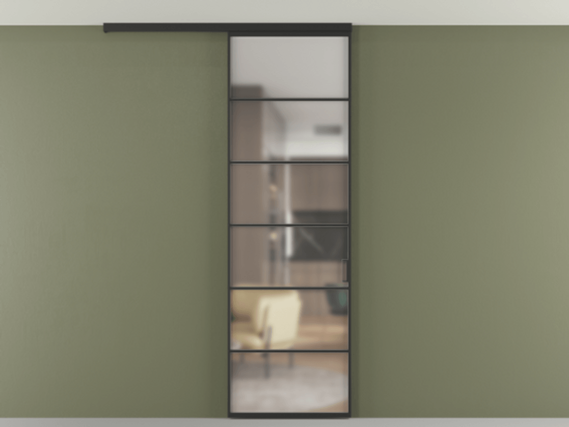 Перегородка Formato вдоль стены на потолок одностворчатая АЛПР 040.04 Алюминий Черный Сатинированное стекло "Matelux Crystal Vision", калёное, матовое, каленое 6 мм. Скрытый короб ЧЕР Цена 128990 ₽ 1. Полотно 2 шт. (800/2100 мм)
2. Комплект установки раздвижной системы
3. Базовый комплект фурнитуры
4.Ручка RONDO
. Фабрика дверей Волховец 8 (800) 551 43 19 Перегородка Formato вдоль стены на потолок одностворчатая АЛПР 040.04 Алюминий Черный Сатинированное стекло "Matelux Crystal Vision", калёное, матовое, каленое 6 мм Цена 128990 ₽ | Volhovec