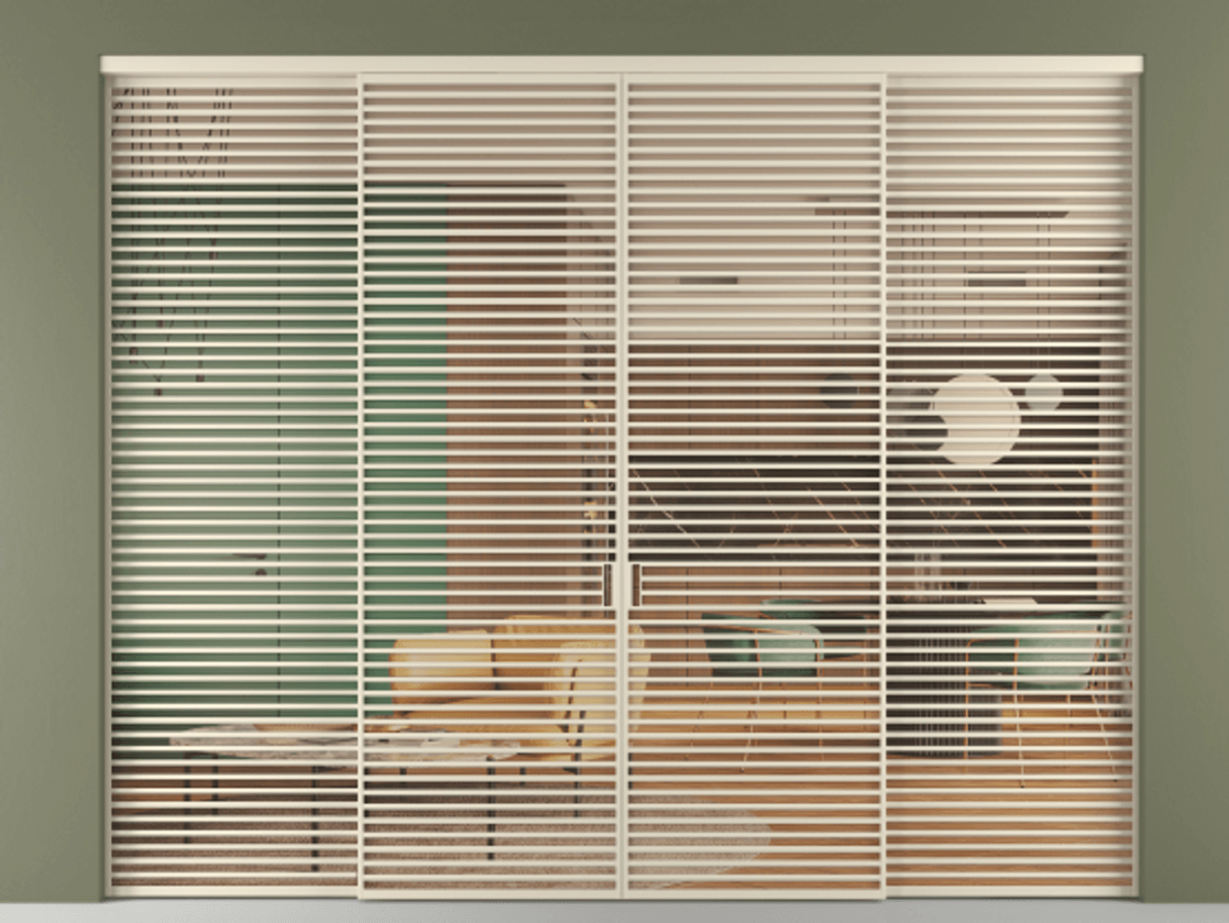 Дверь межкомнатная New Перегородка Formato внутри проёма четырёхстворчатая со скрытым креплением в потолок АЛПР 040.07 Алюминий бежево-серый Прозрачное оранжевое стекло, триплекс Цена 789200 1. Полотно 4 шт. (800/2100 мм)
2. Комплект установки раздвижной системы
3. Базовый комплект фурнитуры
4.Ручка RONDO. Фабрика дверей Волховец 8 (800) 551 43 19 Межкомнатная дверь New Перегородка Formato внутри проёма четырёхстворчатая со скрытым креплением в потолок АЛПР 040.07 Алюминий бежево-серый Прозрачное оранжевое стекло, триплекс Цена 789200 | Volhovec