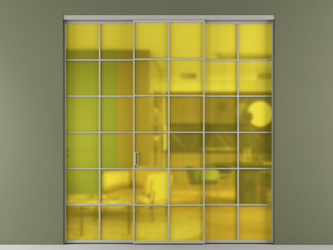 Перегородка Формато внутри проёма 3 створки АЛПР 040.05 Алюминий нейтральный серый Сатинированное жёлтое стекло, триплекс. Цена 254825 ₽ 1. Полотно 3 шт. (800/2100 мм)
2. Комплект установки раздвижной системы
3. Базовый комплект фурнитуры
4.Ручка Рондо. Фабрика дверей Волховец 8 (800) 551 43 19 Перегородка Формато внутри проёма 3 створки АЛПР 040.05 Алюминий нейтральный серый Сатинированное жёлтое стекло, триплекс Цена 254825 ₽ | Volhovec