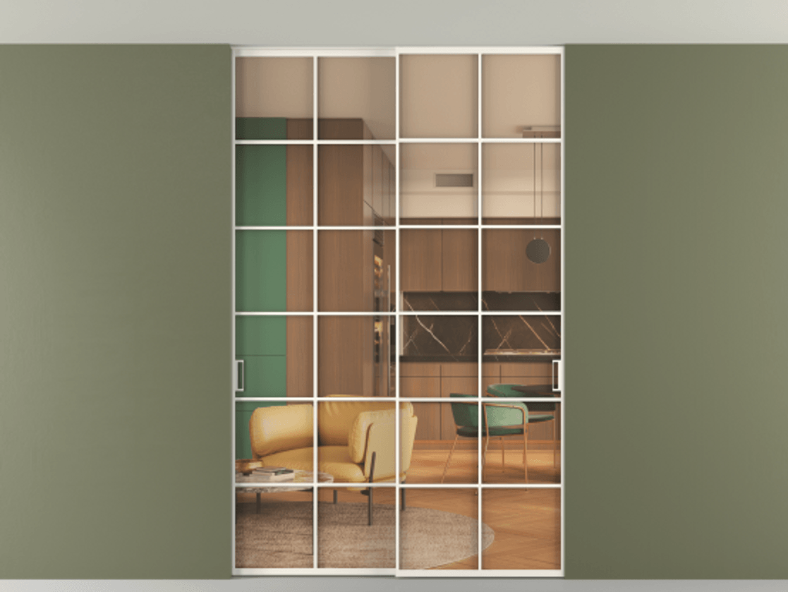 Перегородка Formato внутри проёма скрытое крепление в потолок 2 створки АЛПР 040.05 Алюминий пудровый белый Прозрачное оранжевое стекло, триплекс. Цена 313300 ₽ 1. Полотно 2 шт. (800/2100 мм)
2. Комплект установки раздвижной системы
3. Базовый комплект фурнитуры
4. Ручка RONDO. Фабрика дверей Волховец 8 (800) 551 43 19 Перегородка Formato внутри проёма скрытое крепление в потолок 2 створки АЛПР 040.05 Алюминий пудровый белый Прозрачное оранжевое стекло, триплекс Цена 313300 ₽ | Volhovec