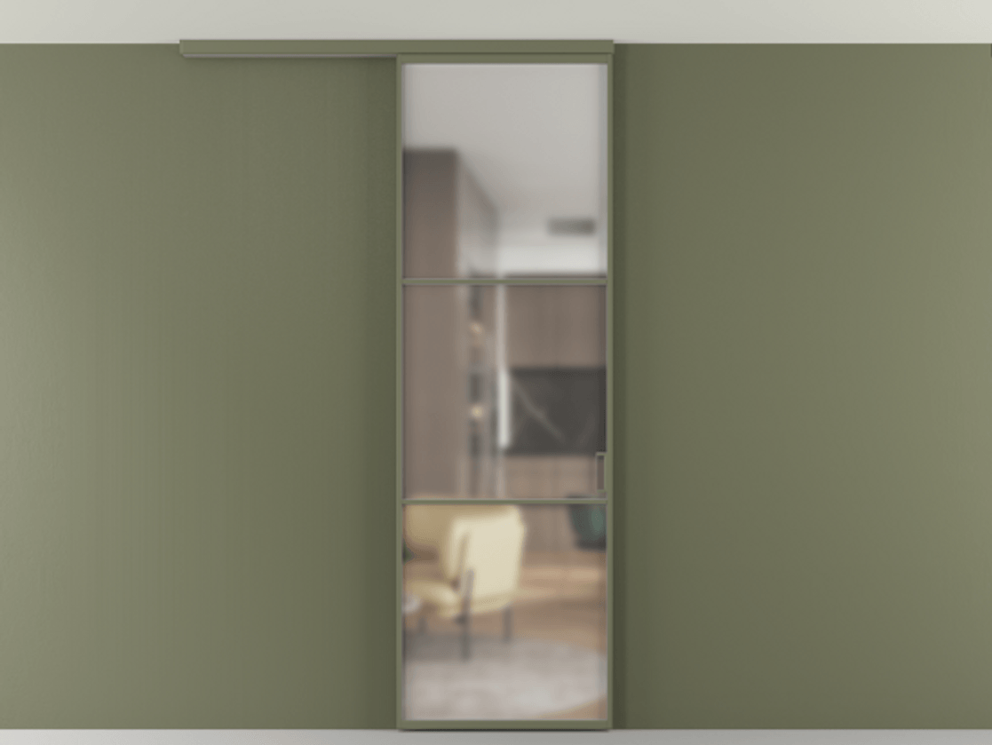 Перегородка Формато вдоль стены на потолок 1 створка АЛПР 040.03 Алюминий оливковый тёмный Сатинированное стекло "Мателюкс Кристал Вижн", калёное, матовое, каленое 6 мм. Цена 107388 ₽ 1. Полотно 2 шт. (800/2100 мм)
2. Комплект установки раздвижной системы
3. Базовый комплект фурнитуры
4.Ручка Рондо. Фабрика дверей Волховец 8 (800) 551 43 19 Перегородка Формато вдоль стены на потолок 1 створка АЛПР 040.03 Алюминий оливковый тёмный Сатинированное стекло "Мателюкс Кристал Вижн", калёное, матовое, каленое 6 мм Цена 107388 ₽ | Volhovec