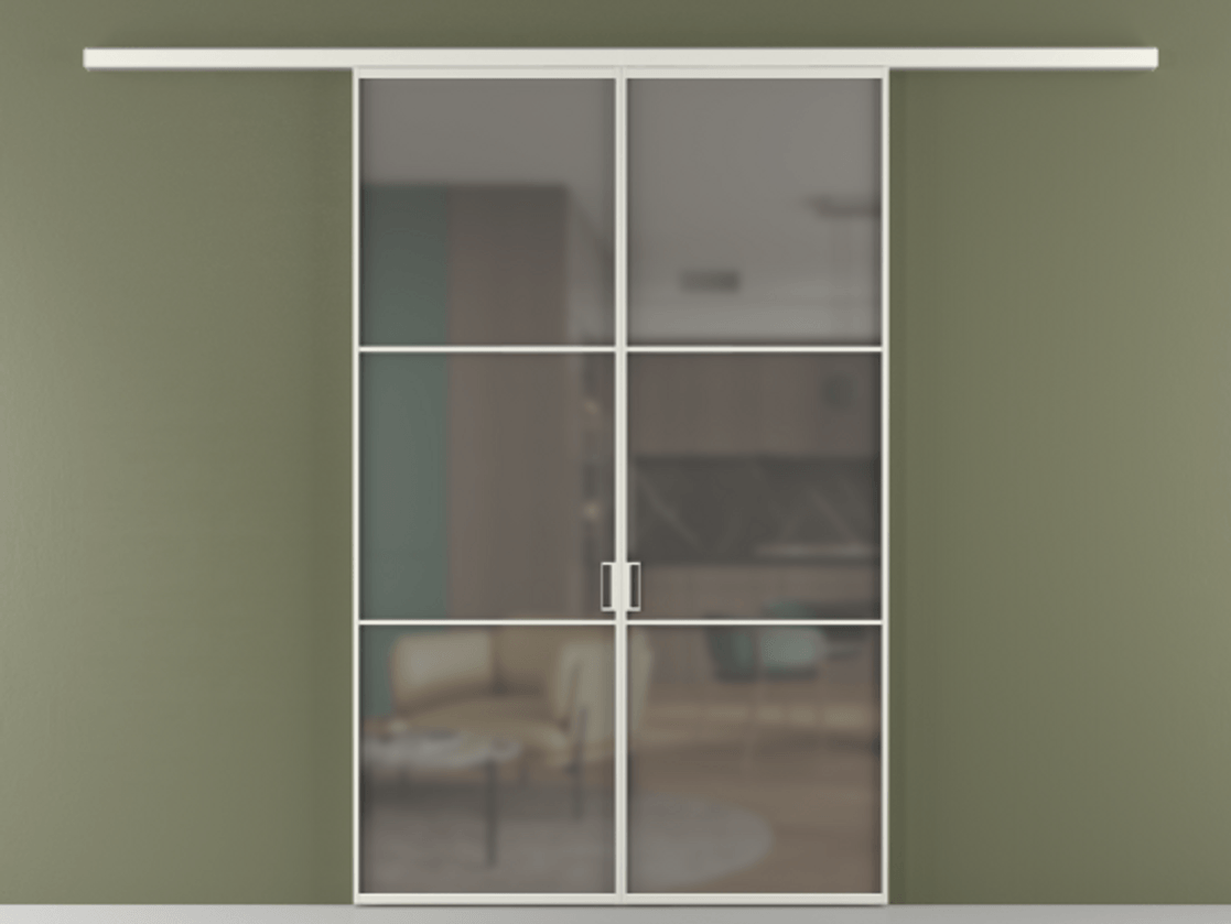 Перегородка Formato вдоль стены 2 створки АЛПР 040.03 Алюминий серый Сатинированное серое стекло, триплекс. Цена 233000 ₽ 1. Полотно 2 шт. (800/2100 мм)
2. Комплект установки раздвижной системы
3. Базовый комплект фурнитуры
4.Ручка RONDO
. Фабрика дверей Волховец 8 (800) 551 43 19 Перегородка Formato вдоль стены 2 створки АЛПР 040.03 Алюминий серый Сатинированное серое стекло, триплекс Цена 233000 ₽ | Volhovec