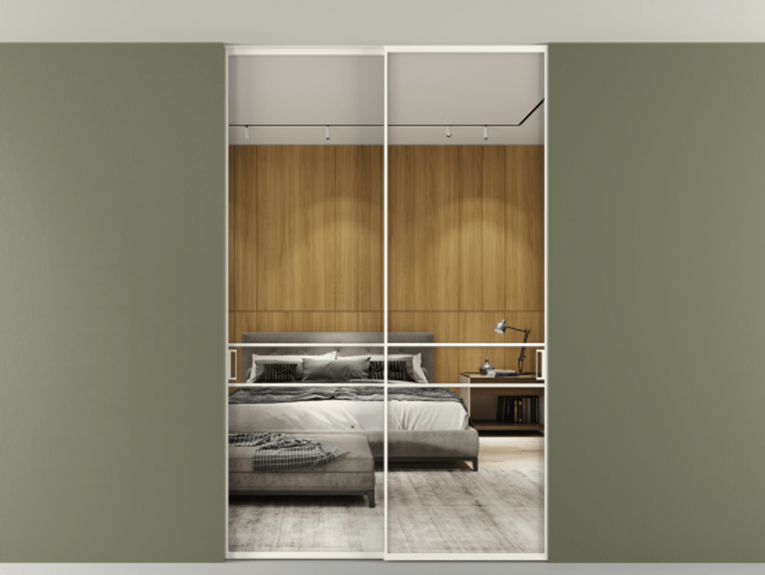 Перегородка Formato внутри проёма скрытое крепление в потолок 2 створки АЛПР 040.02 Алюминий пудровый белый Двустороннее зеркало, триплекс , триплекс 6 мм. Цена 248215 ₽ 1. Полотно 2 шт. (800/2100 мм)
2. Комплект установки раздвижной системы
3. Базовый комплект фурнитуры
4. Ручка RONDO. Фабрика дверей Волховец 8 (800) 551 43 19 Перегородка Formato внутри проёма скрытое крепление в потолок 2 створки АЛПР 040.02 Алюминий пудровый белый Двустороннее зеркало, триплекс , триплекс 6 мм Цена 248215 ₽ | Volhovec