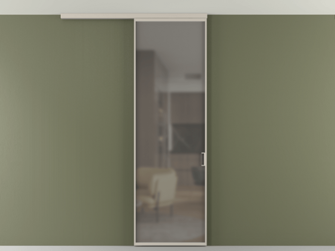 Перегородка Формато вдоль стены на потолок 1 створка АЛПР 040.01 Алюминий светло-бежевый Сатинированное серое стекло, триплекс. Цена 92403 ₽ 1. Полотно 2 шт. (800/2100 мм)
2. Комплект установки раздвижной системы
3. Базовый комплект фурнитуры
4.Ручка Рондо. Фабрика дверей Волховец 8 (800) 551 43 19 Перегородка Формато вдоль стены на потолок 1 створка АЛПР 040.01 Алюминий светло-бежевый Сатинированное серое стекло, триплекс Цена 92403 ₽ | Volhovec