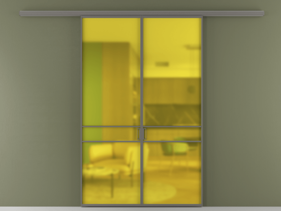 Перегородка Formato вдоль стены 2 створки АЛПР 040.02 Алюминий классический серый Сатинированное жёлтое стекло, триплекс. Цена 339250 сом 1. Полотно 2 шт. (800/2100 мм)
2. Комплект установки раздвижной системы
3. Базовый комплект фурнитуры
4.Ручка RONDO
. Фабрика дверей Волховец 8 (800) 551 43 19 Перегородка Formato вдоль стены 2 створки АЛПР 040.02 Алюминий классический серый Сатинированное жёлтое стекло, триплекс Цена 339250 сом | Volhovec