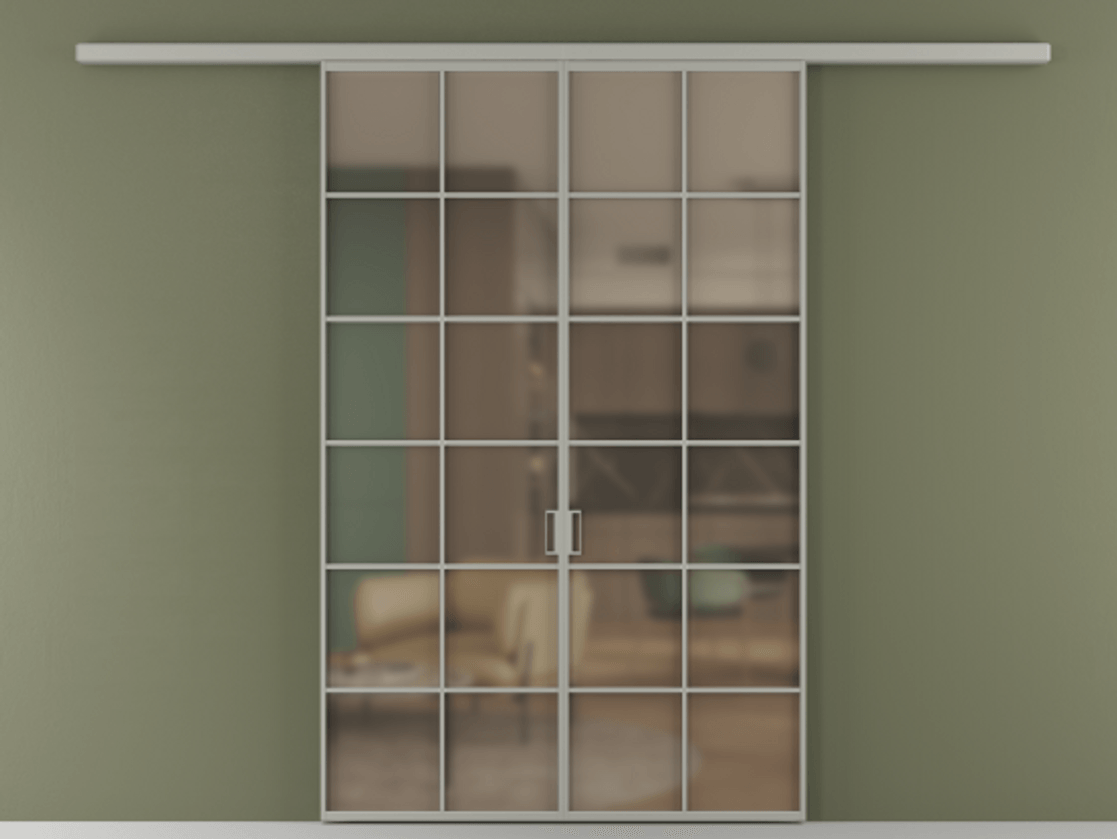 Перегородка Формато вдоль стены 2 створки АЛПР 040.05 Алюминий нейтральный серый Сатинированное бронзовое стекло, триплекс. Цена 207150 ₽ 1. Полотно 2 шт. (800/2100 мм)
2. Комплект установки раздвижной системы
3. Базовый комплект фурнитуры
4.Ручка RONDO
. Фабрика дверей Волховец 8 (800) 551 43 19 Перегородка Формато вдоль стены 2 створки АЛПР 040.05 Алюминий нейтральный серый Сатинированное бронзовое стекло, триплекс Цена 207150 ₽ | Volhovec