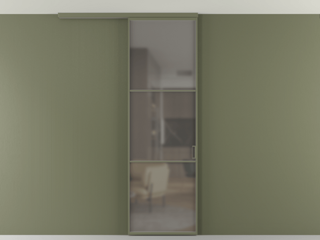 Перегородка Формато вдоль стены на потолок 1 створка АЛПР 040.03 Алюминий оливковый тёмный Сатинированное серое стекло, триплекс. Цена 100988 ₽ 1. Полотно 2 шт. (800/2100 мм)
2. Комплект установки раздвижной системы
3. Базовый комплект фурнитуры
4.Ручка Рондо. Фабрика дверей Волховец 8 (800) 551 43 19 Перегородка Формато вдоль стены на потолок 1 створка АЛПР 040.03 Алюминий оливковый тёмный Сатинированное серое стекло, триплекс Цена 100988 ₽ | Volhovec