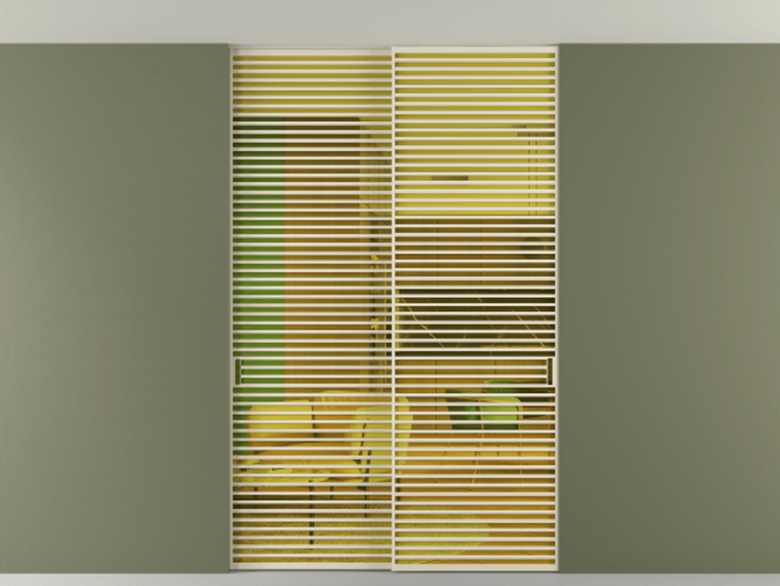 Перегородка Формато внутри проёма скрытое крепление в потолок 2 створки АЛПР 040.07 Алюминий бежево-серый Прозрачное жёлтое стекло, триплекс. Цена 409915 ₽ 1. Полотно 2 шт. (800/2100 мм)
2. Комплект установки раздвижной системы
3. Базовый комплект фурнитуры
4. Ручка RONDO. Фабрика дверей Волховец 8 (800) 551 43 19 Перегородка Формато внутри проёма скрытое крепление в потолок 2 створки АЛПР 040.07 Алюминий бежево-серый Прозрачное жёлтое стекло, триплекс Цена 409915 ₽ | Volhovec