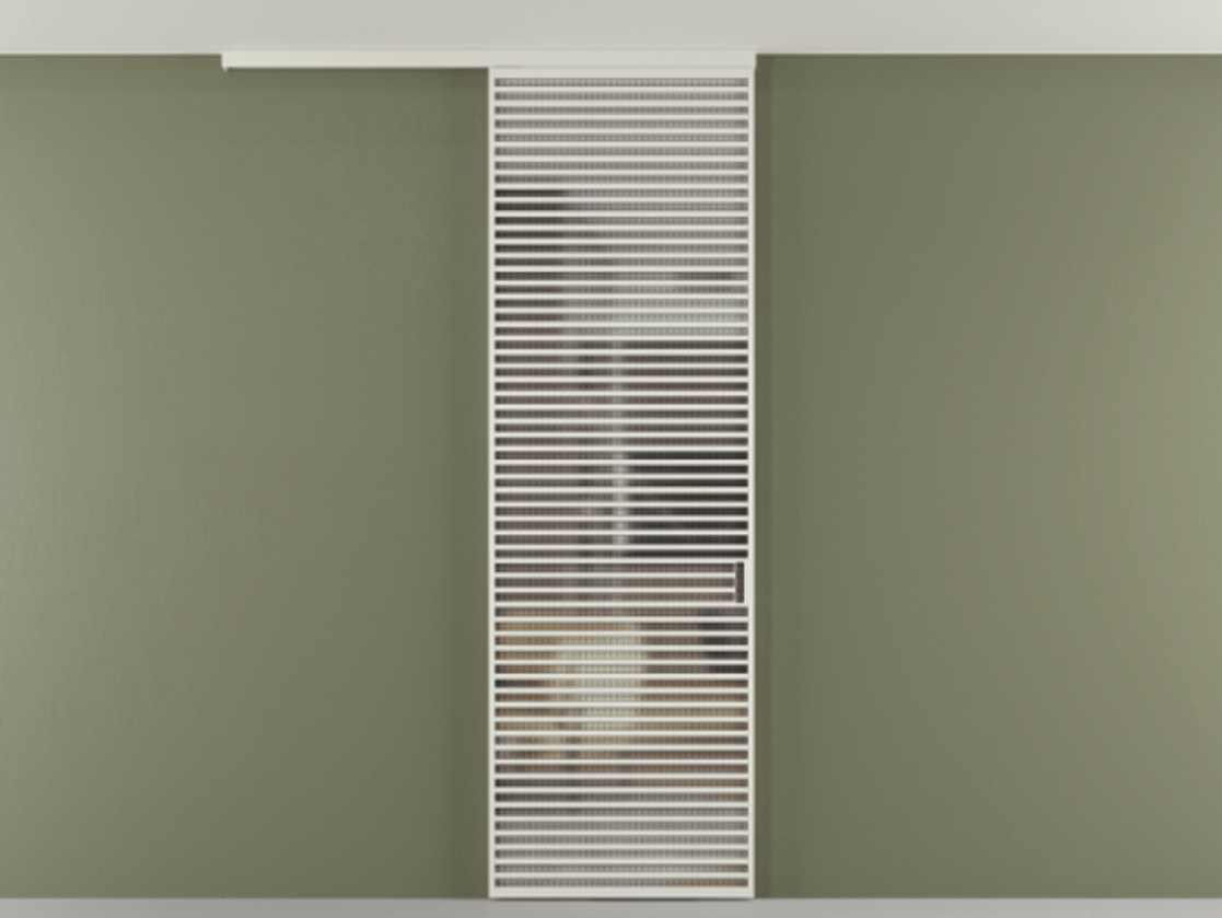 Перегородка Formato вдоль стены на потолок одностворчатая АЛПР 040.07 Алюминий Белый Декоративное стекло с сеткой "Mesh silver", триплекс, 6 мм. Скрытый короб БЕЛ Цена 211140 ₽ 1. Полотно 2 шт. (800/2100 мм)
2. Комплект установки раздвижной системы
3. Базовый комплект фурнитуры
4.Ручка RONDO
. Фабрика дверей Волховец 8 (800) 551 43 19 Перегородка Formato вдоль стены на потолок одностворчатая АЛПР 040.07 Алюминий Белый Декоративное стекло с сеткой "Mesh silver", триплекс, 6 мм Цена 211140 ₽ | Volhovec