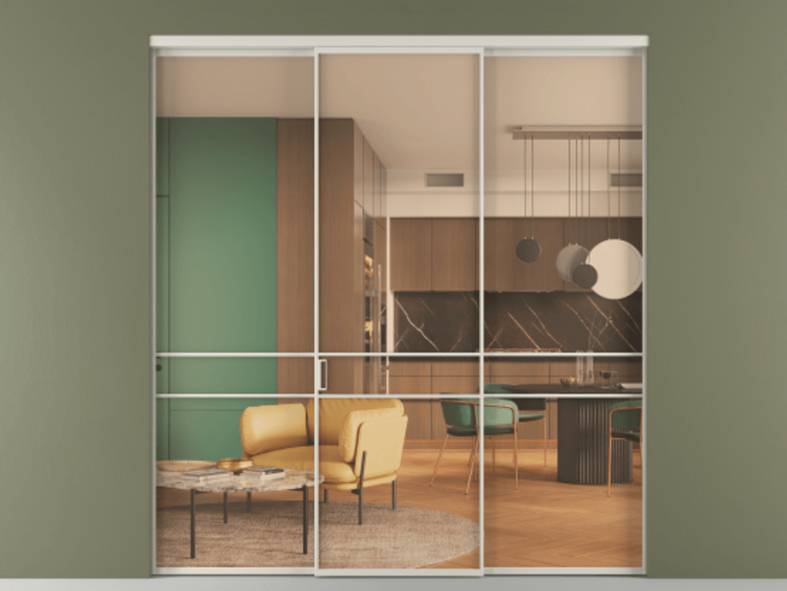 Перегородка Формато внутри проёма 3 створки АЛПР 040.02 Алюминий облачно-серый Прозрачное оранжевое стекло, триплекс. Цена 237275 ₽ 1. Полотно 3 шт. (800/2100 мм)
2. Комплект установки раздвижной системы
3. Базовый комплект фурнитуры
4.Ручка Рондо. Фабрика дверей Волховец 8 (800) 551 43 19 Перегородка Формато внутри проёма 3 створки АЛПР 040.02 Алюминий облачно-серый Прозрачное оранжевое стекло, триплекс Цена 237275 ₽ | Volhovec