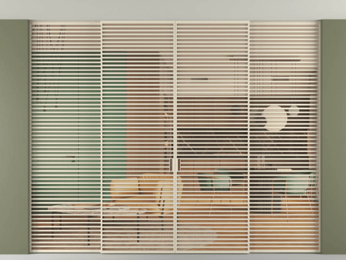 Перегородка Formato внутри проёма скрытое крепление в потолок 4 створки АЛПР 040.07 Алюминий бежево-серый Прозрачное оранжевое стекло, триплекс. Цена 954340 ₽ 1. Полотно 4 шт. (800/2100 мм)
2. Комплект установки раздвижной системы
3. Базовый комплект фурнитуры
4.Ручка RONDO. Фабрика дверей Волховец 8 (800) 551 43 19 Перегородка Formato внутри проёма скрытое крепление в потолок 4 створки АЛПР 040.07 Алюминий бежево-серый Прозрачное оранжевое стекло, триплекс Цена 954340 ₽ | Volhovec