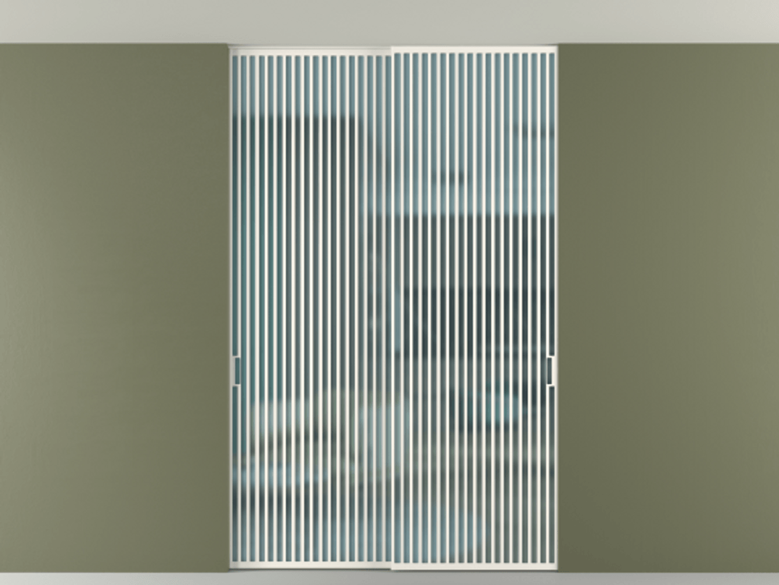 Перегородка Формато внутри проёма скрытое крепление в потолок 2 створки АЛПР 040.06 Алюминий пудровый белый Сатинированное голубое стекло, триплекс. Цена 409915 ₽ 1. Полотно 2 шт. (800/2100 мм)
2. Комплект установки раздвижной системы
3. Базовый комплект фурнитуры
4. Ручка Рондо. Фабрика дверей Волховец 8 (800) 551 43 19 Перегородка Формато внутри проёма скрытое крепление в потолок 2 створки АЛПР 040.06 Алюминий пудровый белый Сатинированное голубое стекло, триплекс Цена 409915 ₽ | Volhovec