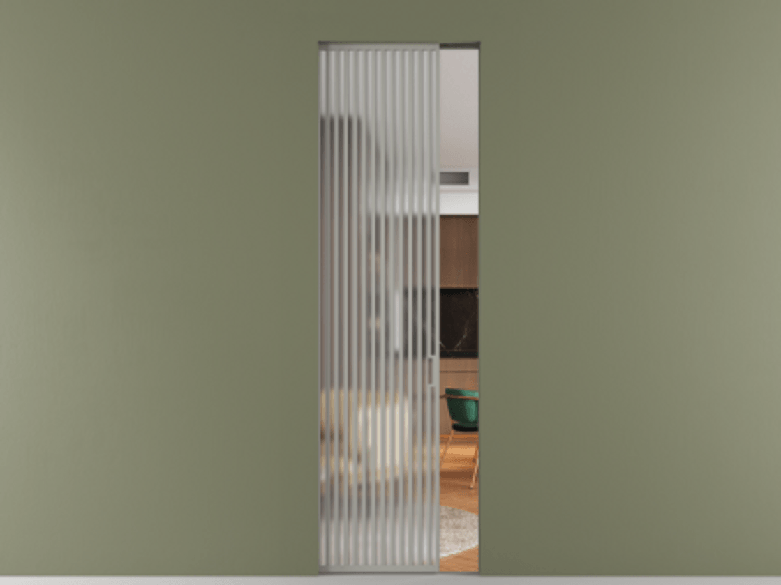 Перегородка Формато скрытый пенал 1 створка АЛПР 040.06 Алюминий нейтральный серый Сатинированное стекло "Мателюкс Кристал Вижн", калёное, матовое, каленое 6 мм. Цена 240180 ₽ . Фабрика дверей Волховец 8 (800) 551 43 19 Перегородка Формато скрытый пенал 1 створка АЛПР 040.06 Алюминий нейтральный серый Сатинированное стекло "Мателюкс Кристал Вижн", калёное, матовое, каленое 6 мм Цена 240180 ₽ | Volhovec