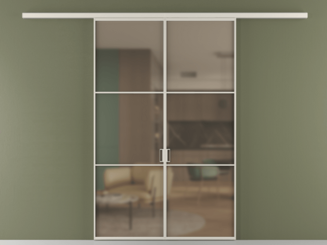 Перегородка Formato вдоль стены 2 створки АЛПР 040.03 Алюминий облачно-серый Сатинированное бронзовое стекло, триплекс. Цена 233000 ₽ 1. Полотно 2 шт. (800/2100 мм)
2. Комплект установки раздвижной системы
3. Базовый комплект фурнитуры
4.Ручка RONDO
. Фабрика дверей Волховец 8 (800) 551 43 19 Перегородка Formato вдоль стены 2 створки АЛПР 040.03 Алюминий облачно-серый Сатинированное бронзовое стекло, триплекс Цена 233000 ₽ | Volhovec