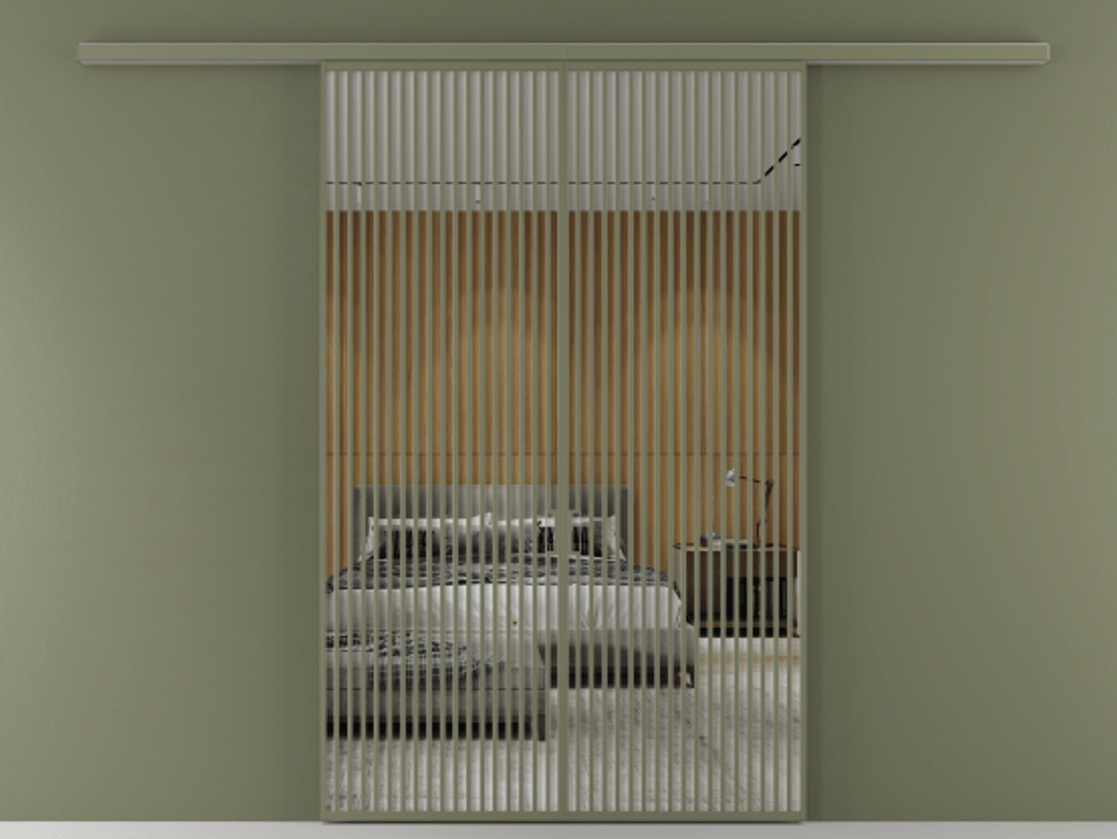 Перегородка Формато вдоль стены 2 створки АЛПР 040.06 Алюминий оливковый тёмный Двустороннее зеркало, триплекс , триплекс 6 мм. Цена 342450 ₽ 1. Полотно 2 шт. (800/2100 мм)
2. Комплект установки раздвижной системы
3. Базовый комплект фурнитуры
4.Ручка RONDO
. Фабрика дверей Волховец 8 (800) 551 43 19 Перегородка Формато вдоль стены 2 створки АЛПР 040.06 Алюминий оливковый тёмный Двустороннее зеркало, триплекс , триплекс 6 мм Цена 342450 ₽ | Volhovec