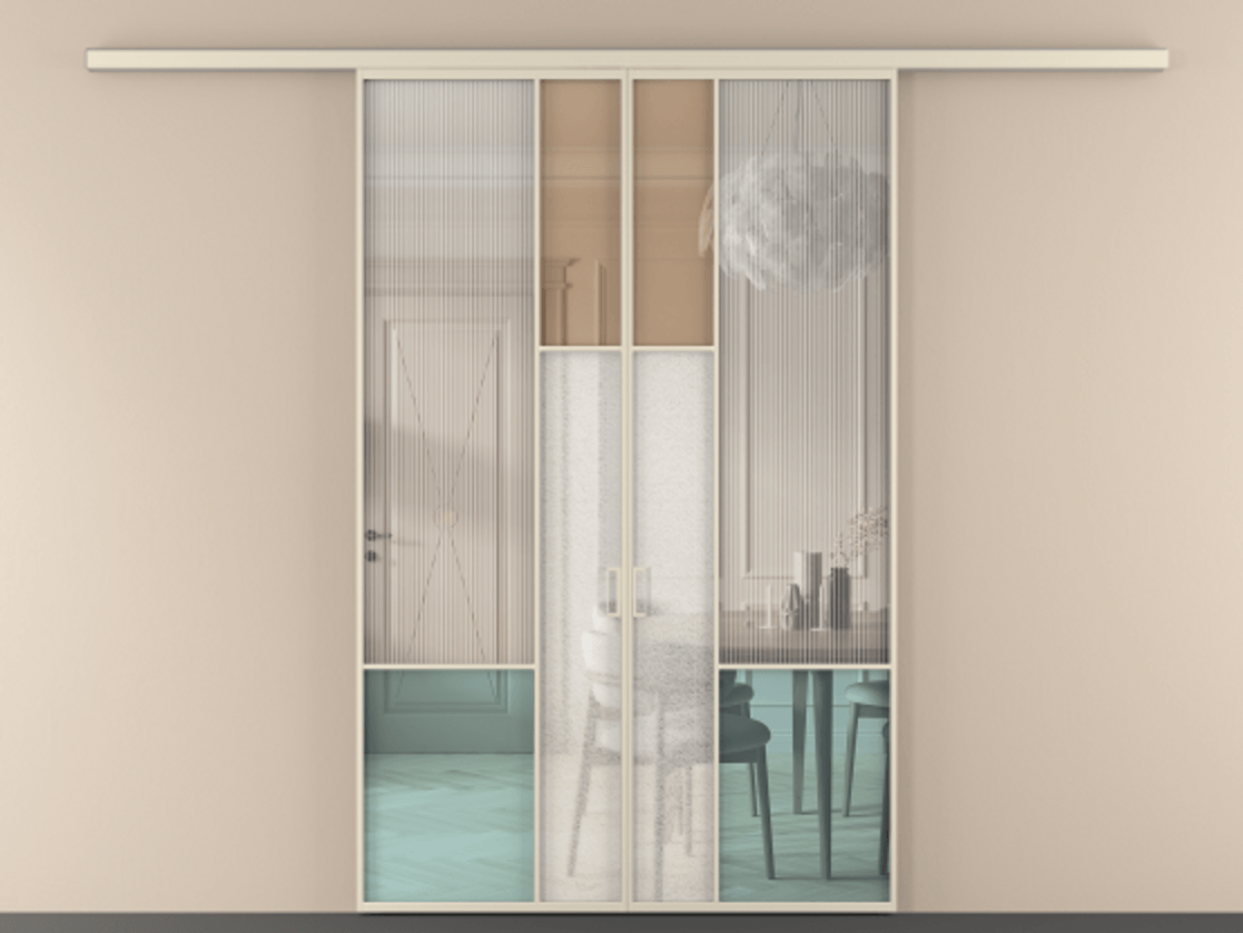 Перегородка Mosaic вдоль стены 2 створки АЛПР 041.13 Алюминий бежево-серый Комбинация стекол Группы 1 и Группы 3. Цена 276860 ₽ . Фабрика дверей Волховец 8 (800) 551 43 19 Перегородка Mosaic вдоль стены 2 створки АЛПР 041.13 Алюминий бежево-серый Комбинация стекол Группы 1 и Группы 3 Цена 276860 ₽ | Volhovec