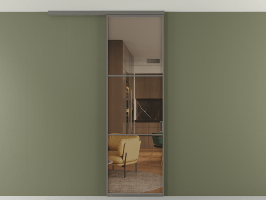 Перегородка Формато вдоль стены на потолок 1 створка АЛПР 040.03 Алюминий классический серый Прозрачное бронзовое стекло, триплекс. Цена 147040 сом 1. Полотно 2 шт. (800/2100 мм)
2. Комплект установки раздвижной системы
3. Базовый комплект фурнитуры
4.Ручка Рондо. Фабрика дверей Волховец 8 (800) 551 43 19 Перегородка Формато вдоль стены на потолок 1 створка АЛПР 040.03 Алюминий классический серый Прозрачное бронзовое стекло, триплекс Цена 147040 сом | Volhovec