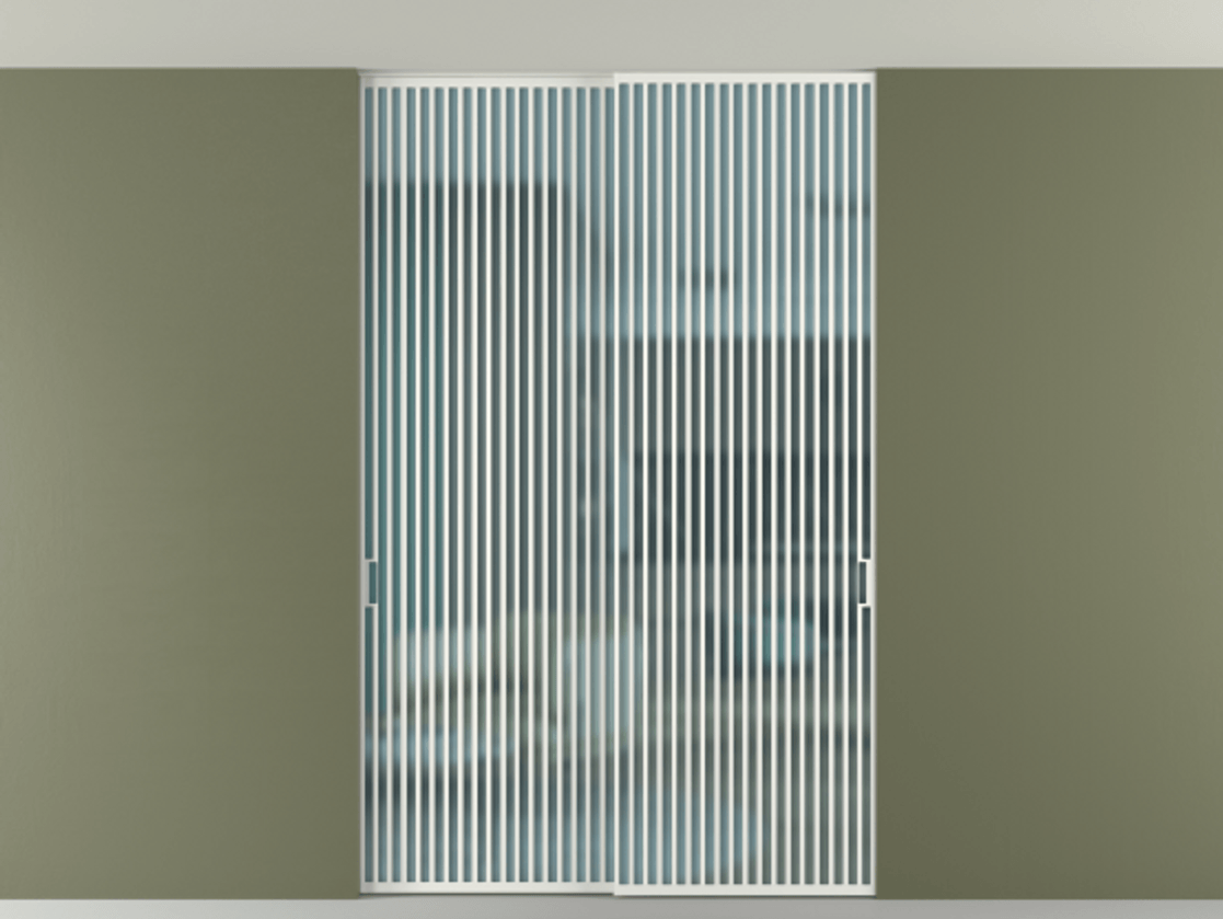 Перегородка Формато внутри проёма скрытое крепление в потолок 2 створки АЛПР 040.06 Алюминий светло-серый Сатинированное голубое стекло, триплекс. Цена 409915 ₽ 1. Полотно 2 шт. (800/2100 мм)
2. Комплект установки раздвижной системы
3. Базовый комплект фурнитуры
4. Ручка Рондо. Фабрика дверей Волховец 8 (800) 551 43 19 Перегородка Формато внутри проёма скрытое крепление в потолок 2 створки АЛПР 040.06 Алюминий светло-серый Сатинированное голубое стекло, триплекс Цена 409915 ₽ | Volhovec