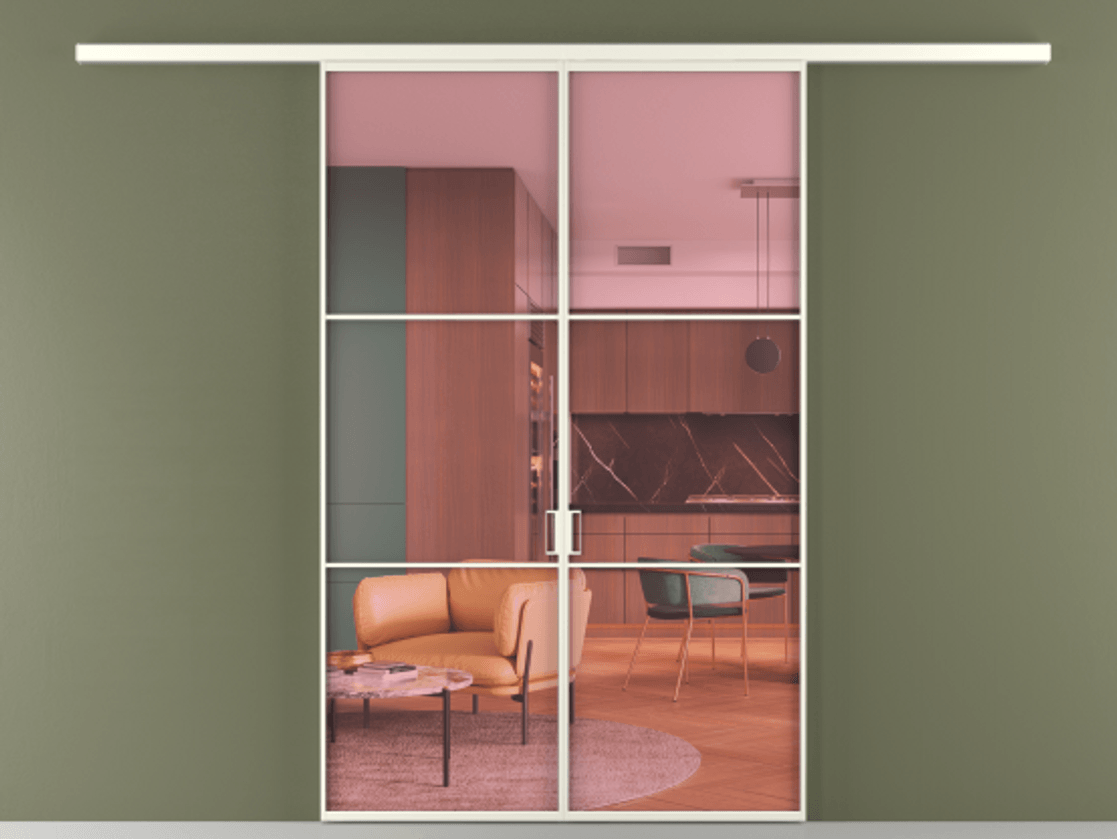 Перегородка Formato вдоль стены 2 створки АЛПР 040.03 Алюминий жемчужный Прозрачное розовое стекло, триплекс. Цена 233000 ₽ 1. Полотно 2 шт. (800/2100 мм)
2. Комплект установки раздвижной системы
3. Базовый комплект фурнитуры
4.Ручка RONDO
. Фабрика дверей Волховец 8 (800) 551 43 19 Перегородка Formato вдоль стены 2 створки АЛПР 040.03 Алюминий жемчужный Прозрачное розовое стекло, триплекс Цена 233000 ₽ | Volhovec