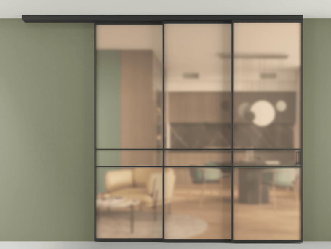 Перегородка Формато вдоль стены на потолок 3 створки с синхронным механизмом АЛПР 040.02 Алюминий Черный Сатинированное оранжевое стекло, триплекс. Скрытый короб ЧЕР Цена 402120 ₽ 1. Полотно 2 шт. (800/2100 мм)
2. Комплект установки раздвижной системы
3. Базовый комплект фурнитуры
4.Ручка RONDO
. Фабрика дверей Волховец 8 (800) 551 43 19 Перегородка Формато вдоль стены на потолок 3 створки с синхронным механизмом АЛПР 040.02 Алюминий Черный Сатинированное оранжевое стекло, триплекс Цена 402120 ₽ | Volhovec