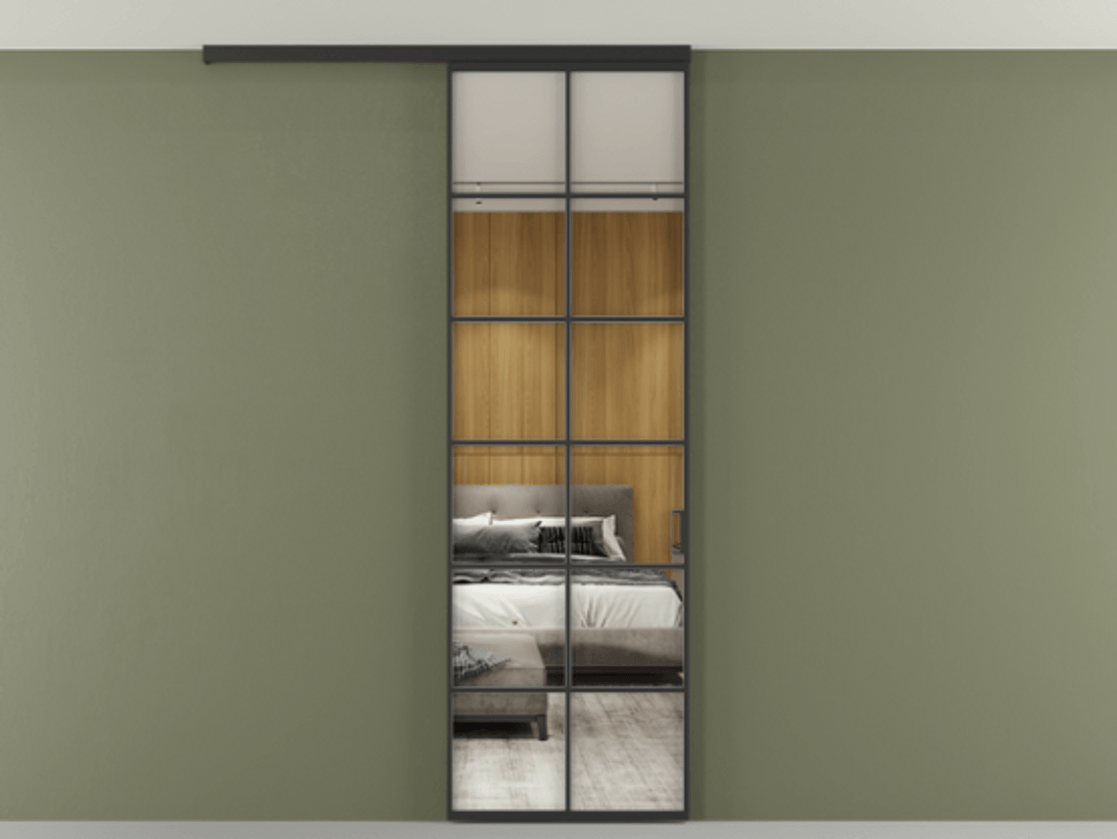 Перегородка Формато вдоль стены на потолок 1 створка АЛПР 040.05 Алюминий Черный Двустороннее зеркало, триплекс , триплекс 6 мм. Скрытый короб ЧЕР Цена 99293 ₽ 1. Полотно 2 шт. (800/2100 мм)
2. Комплект установки раздвижной системы
3. Базовый комплект фурнитуры
4.Ручка Рондо. Фабрика дверей Волховец 8 (800) 551 43 19 Перегородка Формато вдоль стены на потолок 1 створка АЛПР 040.05 Алюминий Черный Двустороннее зеркало, триплекс , триплекс 6 мм Цена 99293 ₽ | Volhovec