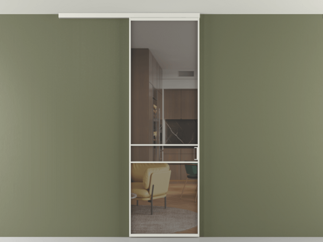 Перегородка Формато вдоль стены на потолок 1 створка АЛПР 040.02 Алюминий серый Прозрачное серое стекло, триплекс. Цена 96858 ₽ 1. Полотно 2 шт. (800/2100 мм)
2. Комплект установки раздвижной системы
3. Базовый комплект фурнитуры
4.Ручка Рондо. Фабрика дверей Волховец 8 (800) 551 43 19 Перегородка Формато вдоль стены на потолок 1 створка АЛПР 040.02 Алюминий серый Прозрачное серое стекло, триплекс Цена 96858 ₽ | Volhovec