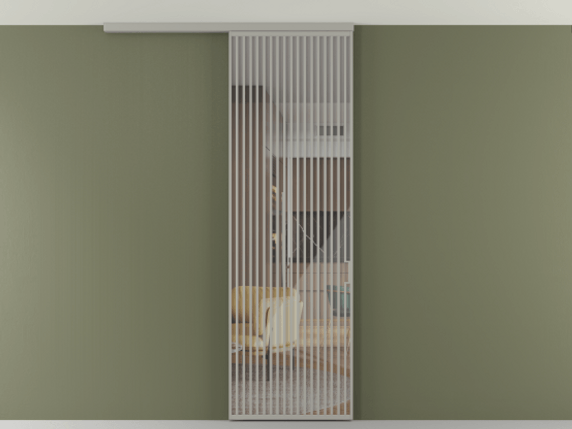 Перегородка Формато вдоль стены на потолок 1 створка АЛПР 040.06 Алюминий нейтральный серый Рефлективное прозрачное стекло "Стопсол", калёное. Цена 233310 ₽ 1. Полотно 2 шт. (800/2100 мм)
2. Комплект установки раздвижной системы
3. Базовый комплект фурнитуры
4.Ручка Рондо. Фабрика дверей Волховец 8 (800) 551 43 19 Перегородка Формато вдоль стены на потолок 1 створка АЛПР 040.06 Алюминий нейтральный серый Рефлективное прозрачное стекло "Стопсол", калёное Цена 233310 ₽ | Volhovec