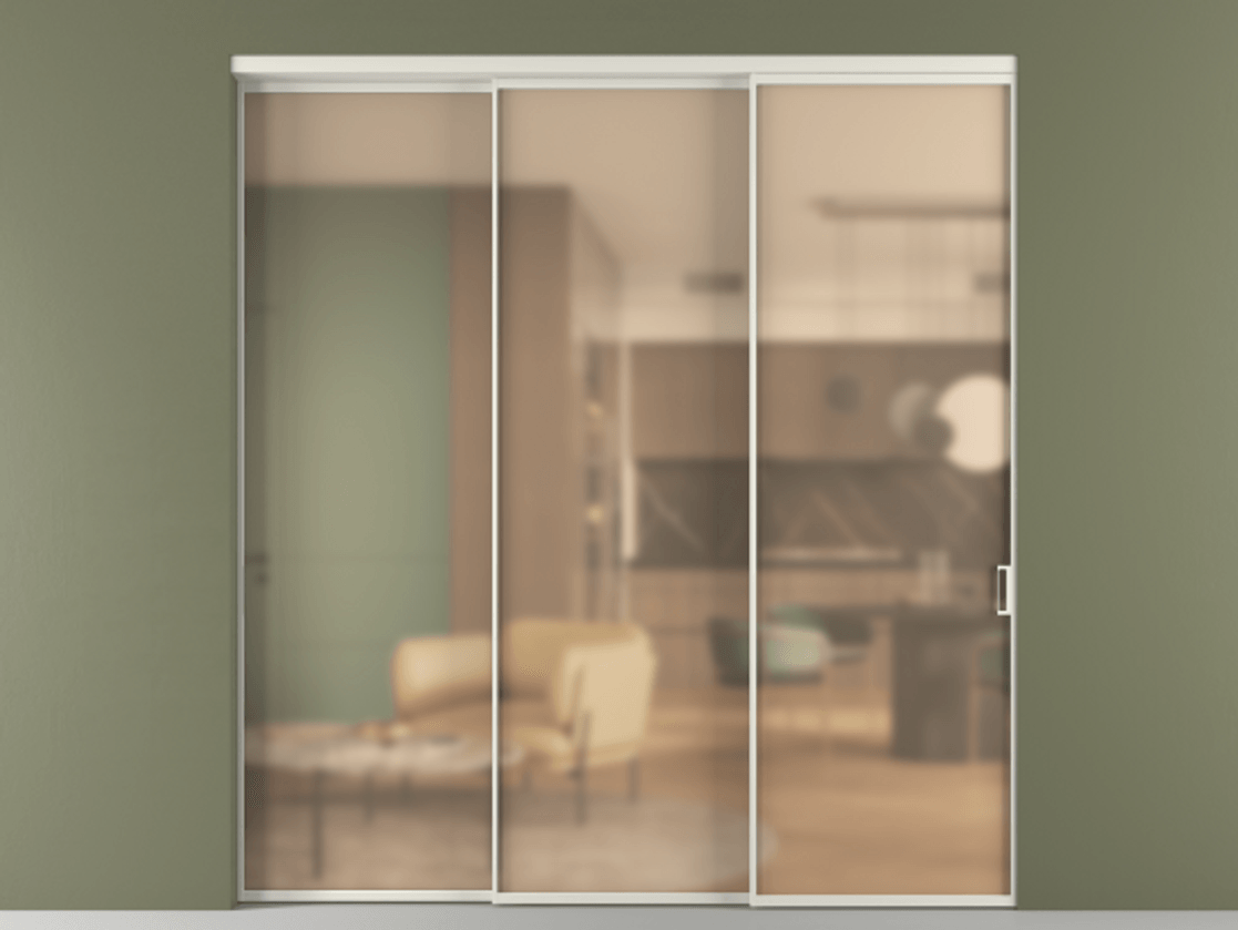 Перегородка Formato внутри проёма 3 створки с синхронным механизмом АЛПР 040.01 Алюминий Белый Сатинированное оранжевое стекло, триплекс. Скрытый короб БЕЛ Цена 64172360 so'm 1. Полотно 3 шт. (800/2100 мм)
2. Комплект установки раздвижной системы
3. Базовый комплект фурнитуры
4. Комплект фурнитуры телескопик синхро-2
5.Ручка RONDO
. Фабрика дверей Волховец 8 (800) 551 43 19 Перегородка Formato внутри проёма 3 створки с синхронным механизмом АЛПР 040.01 Алюминий Белый Сатинированное оранжевое стекло, триплекс Цена 64172360 so'm | Volhovec