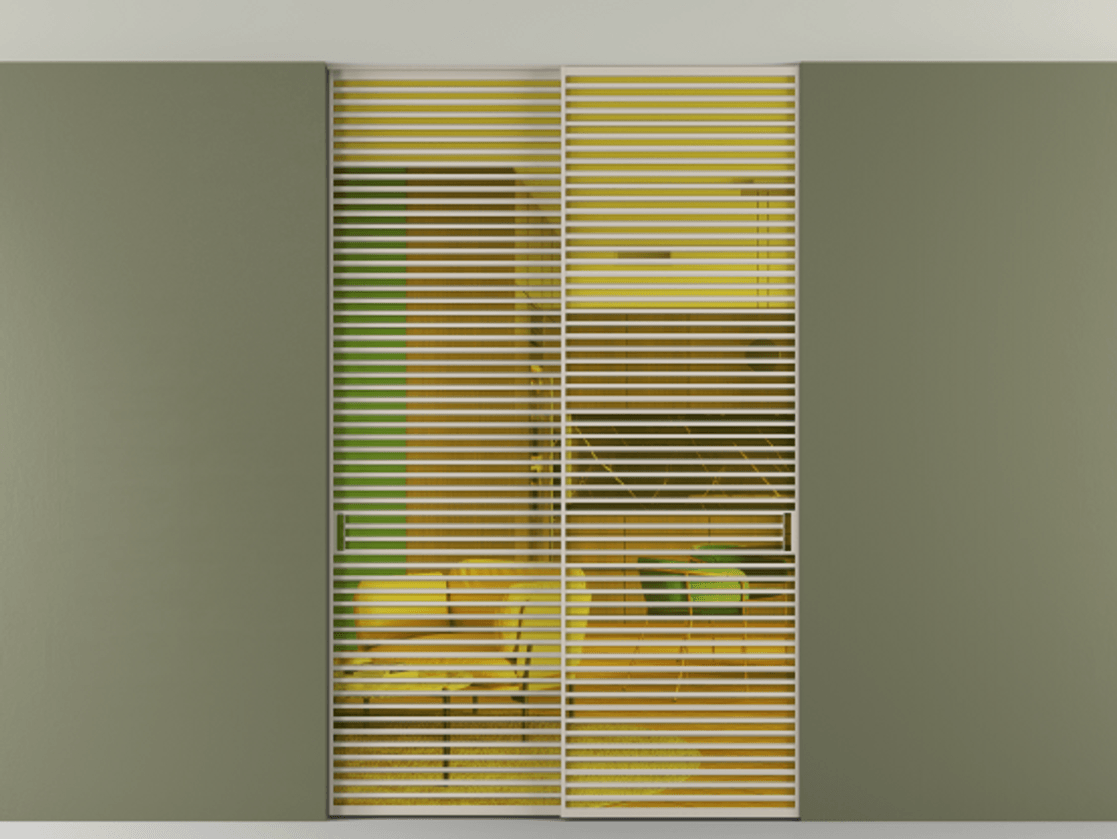 Перегородка Формато внутри проёма скрытое крепление в потолок 2 створки АЛПР 040.07 Алюминий светло-бежевый Прозрачное жёлтое стекло, триплекс. Цена 409915 ₽ 1. Полотно 2 шт. (800/2100 мм)
2. Комплект установки раздвижной системы
3. Базовый комплект фурнитуры
4. Ручка RONDO. Фабрика дверей Волховец 8 (800) 551 43 19 Перегородка Формато внутри проёма скрытое крепление в потолок 2 створки АЛПР 040.07 Алюминий светло-бежевый Прозрачное жёлтое стекло, триплекс Цена 409915 ₽ | Volhovec