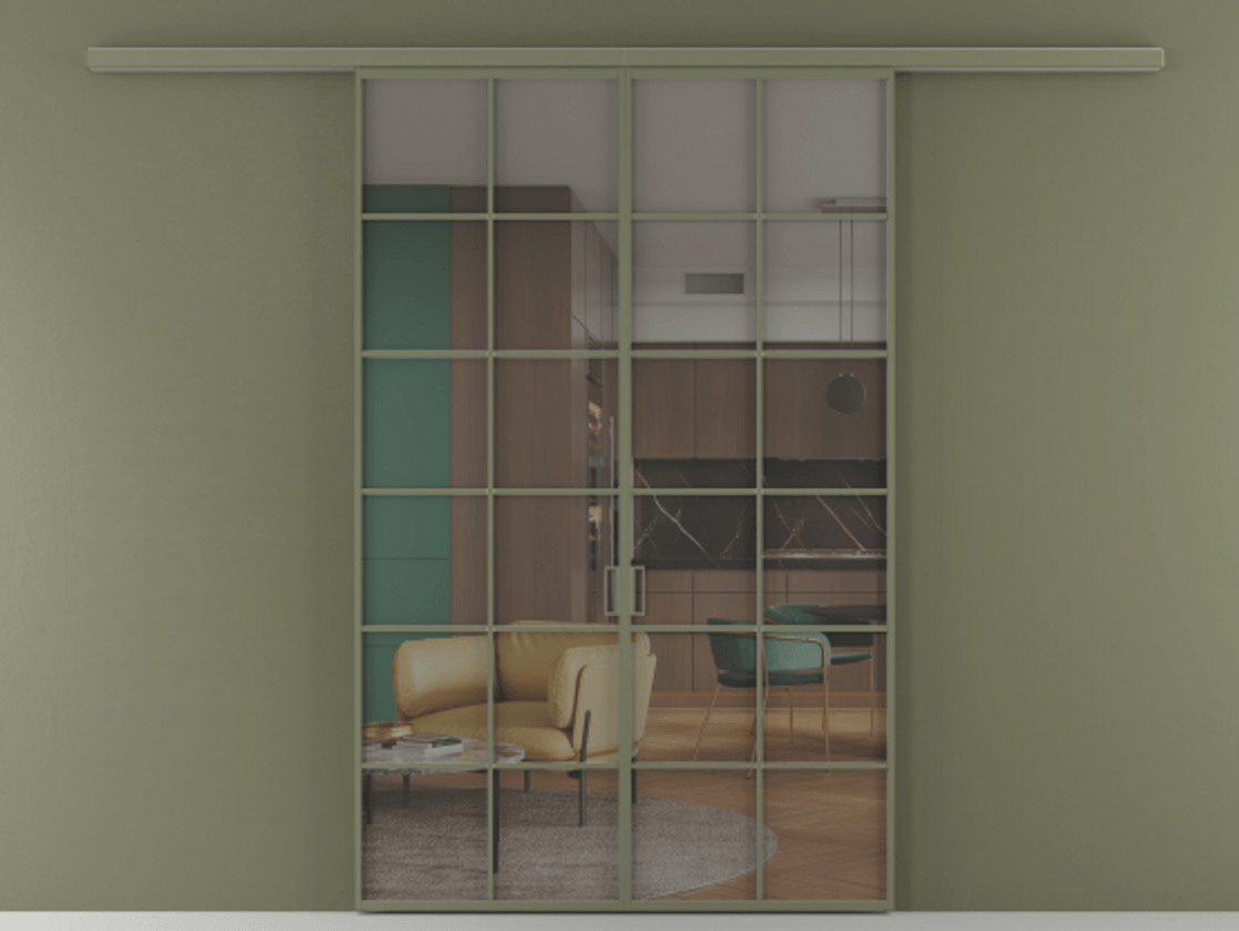 Перегородка Формато вдоль стены 2 створки АЛПР 040.05 Алюминий оливковый тёмный Прозрачное серое стекло, триплекс. Цена 207150 ₽ 1. Полотно 2 шт. (800/2100 мм)
2. Комплект установки раздвижной системы
3. Базовый комплект фурнитуры
4.Ручка Рондо. Фабрика дверей Волховец 8 (800) 551 43 19 Перегородка Формато вдоль стены 2 створки АЛПР 040.05 Алюминий оливковый тёмный Прозрачное серое стекло, триплекс Цена 207150 ₽ | Volhovec