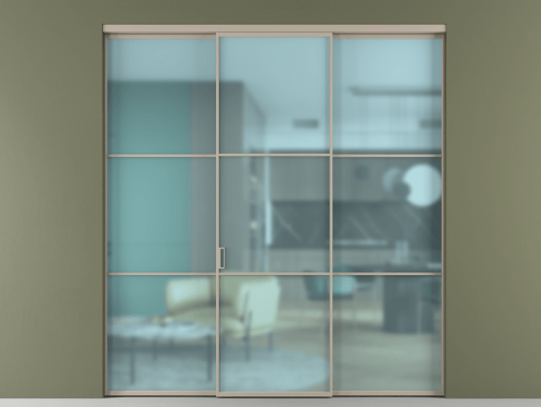 Перегородка Formato внутри проёма 3 створки АЛПР 040.03 Алюминий бисквитный Сатинированное голубое стекло, триплекс. Цена 237275 ₽ 1. Полотно 3 шт. (800/2100 мм)
2. Комплект установки раздвижной системы
3. Базовый комплект фурнитуры
4.Ручка RONDO. Фабрика дверей Волховец 8 (800) 551 43 19 Перегородка Formato внутри проёма 3 створки АЛПР 040.03 Алюминий бисквитный Сатинированное голубое стекло, триплекс Цена 237275 ₽ | Volhovec