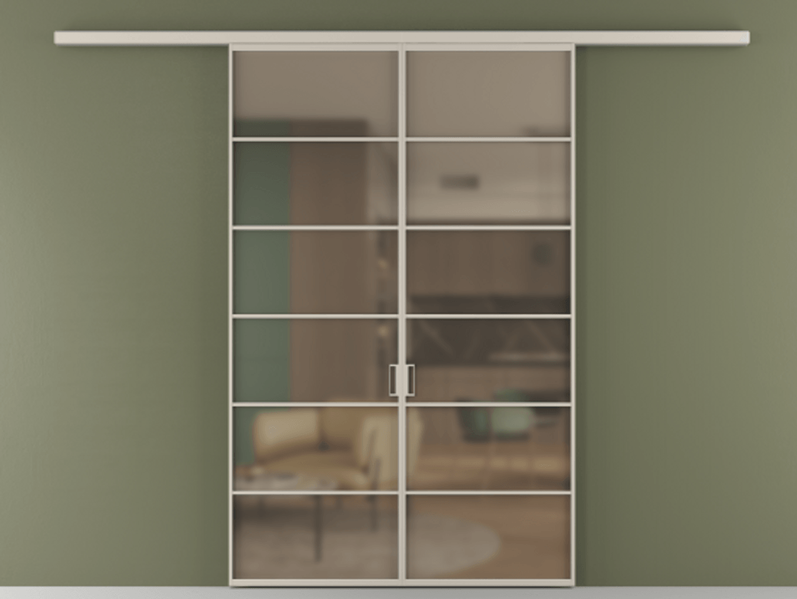 Перегородка Формато вдоль стены 2 створки АЛПР 040.04 Алюминий светло-бежевый Сатинированное бронзовое стекло, триплекс. Цена 207150 ₽ 1. Полотно 2 шт. (800/2100 мм)
2. Комплект установки раздвижной системы
3. Базовый комплект фурнитуры
4.Ручка RONDO
. Фабрика дверей Волховец 8 (800) 551 43 19 Перегородка Формато вдоль стены 2 створки АЛПР 040.04 Алюминий светло-бежевый Сатинированное бронзовое стекло, триплекс Цена 207150 ₽ | Volhovec