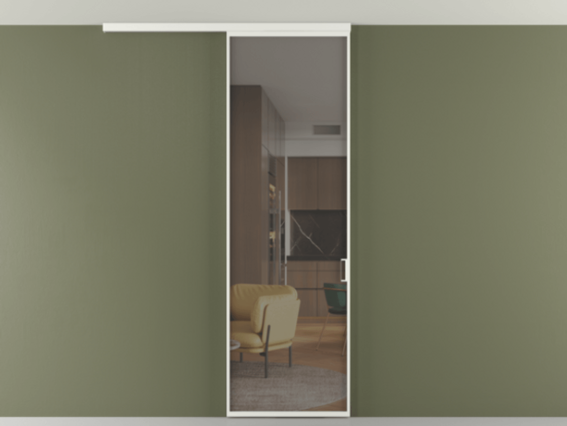 Перегородка Формато вдоль стены на потолок 1 створка АЛПР 040.01 Алюминий светло-серый Прозрачное серое стекло, триплекс. Цена 92403 ₽ 1. Полотно 2 шт. (800/2100 мм)
2. Комплект установки раздвижной системы
3. Базовый комплект фурнитуры
4.Ручка Рондо. Фабрика дверей Волховец 8 (800) 551 43 19 Перегородка Формато вдоль стены на потолок 1 створка АЛПР 040.01 Алюминий светло-серый Прозрачное серое стекло, триплекс Цена 92403 ₽ | Volhovec