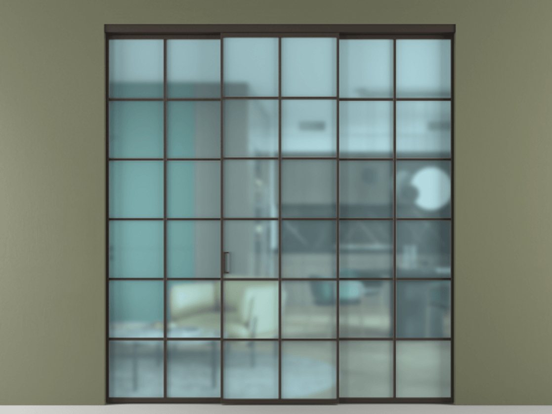 Перегородка Formato внутри проёма 3 створки АЛПР 040.05 Алюминий антрацит Сатинированное голубое стекло, триплекс. Цена 254825 ₽ 1. Полотно 3 шт. (800/2100 мм)
2. Комплект установки раздвижной системы
3. Базовый комплект фурнитуры
4.Ручка RONDO. Фабрика дверей Волховец 8 (800) 551 43 19 Перегородка Formato внутри проёма 3 створки АЛПР 040.05 Алюминий антрацит Сатинированное голубое стекло, триплекс Цена 254825 ₽ | Volhovec