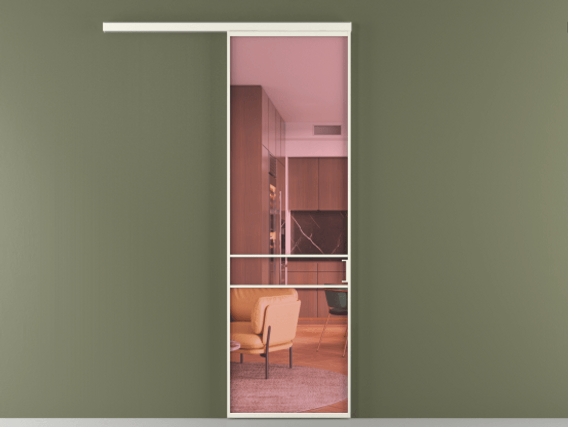 Перегородка Формато вдоль стены 1 створка АЛПР 040.02 Алюминий жемчужный Прозрачное розовое стекло, триплекс. Цена 106080 ₽ 1. Полотно (800/2100 мм)
2. Комплект установки раздвижной системы
3. Базовый комплект фурнитуры
4.Ручка Рондо. Фабрика дверей Волховец 8 (800) 551 43 19 Перегородка Формато вдоль стены 1 створка АЛПР 040.02 Алюминий жемчужный Прозрачное розовое стекло, триплекс Цена 106080 ₽ | Volhovec