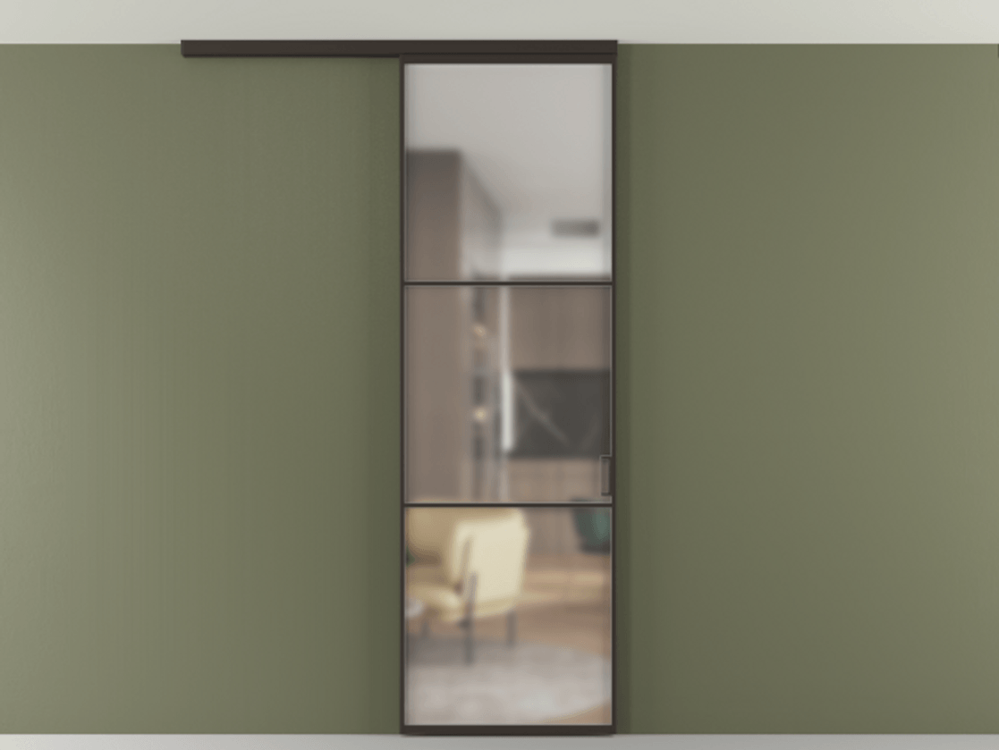 Перегородка Формато вдоль стены на потолок 1 створка АЛПР 040.03 Алюминий антрацит Сатинированное стекло "Мателюкс Кристал Вижн", калёное, матовое, каленое 6 мм. Цена 125510 ₽ 1. Полотно 2 шт. (800/2100 мм)
2. Комплект установки раздвижной системы
3. Базовый комплект фурнитуры
4.Ручка Рондо. Фабрика дверей Волховец 8 (800) 551 43 19 Перегородка Формато вдоль стены на потолок 1 створка АЛПР 040.03 Алюминий антрацит Сатинированное стекло "Мателюкс Кристал Вижн", калёное, матовое, каленое 6 мм Цена 125510 ₽ | Volhovec