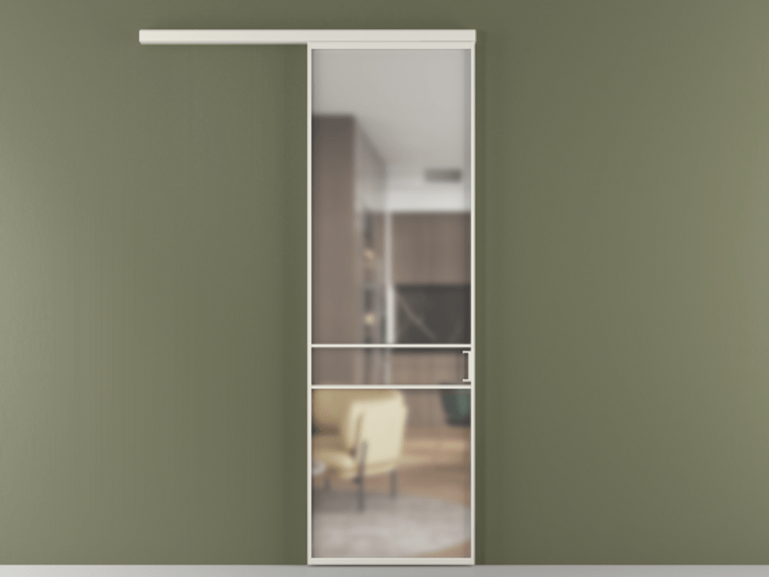 Перегородка Formato вдоль стены одностворчатая АЛПР 040.02 Алюминий Белый Сатинированное стекло "Matelux Crystal Vision", калёное, 6 мм, матовое, каленое 6 мм. Скрытый короб БЕЛ Цена 117500 ₽ 1. Полотно (800/2100 мм)
2. Комплект установки раздвижной системы
3. Базовый комплект фурнитуры
4.Ручка RONDO
. Фабрика дверей Волховец 8 (800) 551 43 19 Перегородка Formato вдоль стены одностворчатая АЛПР 040.02 Алюминий Белый Сатинированное стекло "Matelux Crystal Vision", калёное, 6 мм, матовое, каленое 6 мм Цена 117500 ₽ | Volhovec