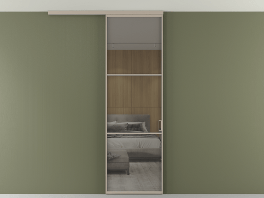 Перегородка Формато вдоль стены на потолок 1 створка АЛПР 040.03 Алюминий бисквитный Рефлективное серое стекло "Стопсол", калёное. Цена 107388 ₽ 1. Полотно 2 шт. (800/2100 мм)
2. Комплект установки раздвижной системы
3. Базовый комплект фурнитуры
4.Ручка Рондо. Фабрика дверей Волховец 8 (800) 551 43 19 Перегородка Формато вдоль стены на потолок 1 створка АЛПР 040.03 Алюминий бисквитный Рефлективное серое стекло "Стопсол", калёное Цена 107388 ₽ | Volhovec