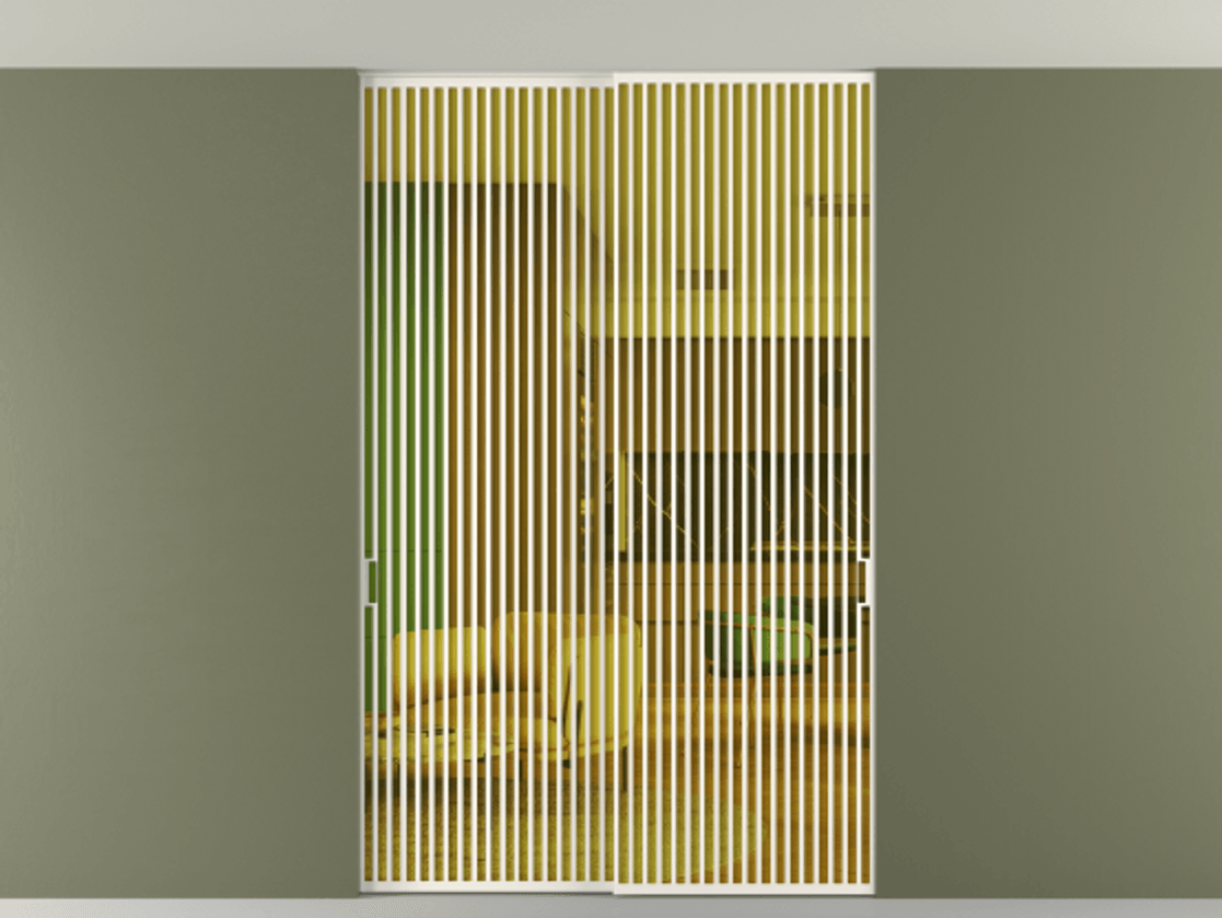 Перегородка Формато внутри проёма скрытое крепление в потолок 2 створки АЛПР 040.06 Алюминий пудровый белый Прозрачное жёлтое стекло, триплекс. Цена 409915 ₽ 1. Полотно 2 шт. (800/2100 мм)
2. Комплект установки раздвижной системы
3. Базовый комплект фурнитуры
4. Ручка Рондо. Фабрика дверей Волховец 8 (800) 551 43 19 Перегородка Формато внутри проёма скрытое крепление в потолок 2 створки АЛПР 040.06 Алюминий пудровый белый Прозрачное жёлтое стекло, триплекс Цена 409915 ₽ | Volhovec