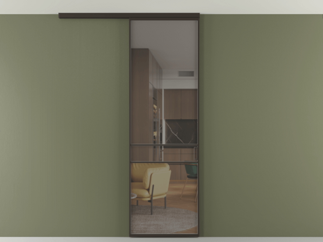 Перегородка Формато вдоль стены на потолок 1 створка АЛПР 040.02 Алюминий антрацит Прозрачное серое стекло, триплекс. Цена 100988 ₽ 1. Полотно 2 шт. (800/2100 мм)
2. Комплект установки раздвижной системы
3. Базовый комплект фурнитуры
4.Ручка Рондо. Фабрика дверей Волховец 8 (800) 551 43 19 Перегородка Формато вдоль стены на потолок 1 створка АЛПР 040.02 Алюминий антрацит Прозрачное серое стекло, триплекс Цена 100988 ₽ | Volhovec