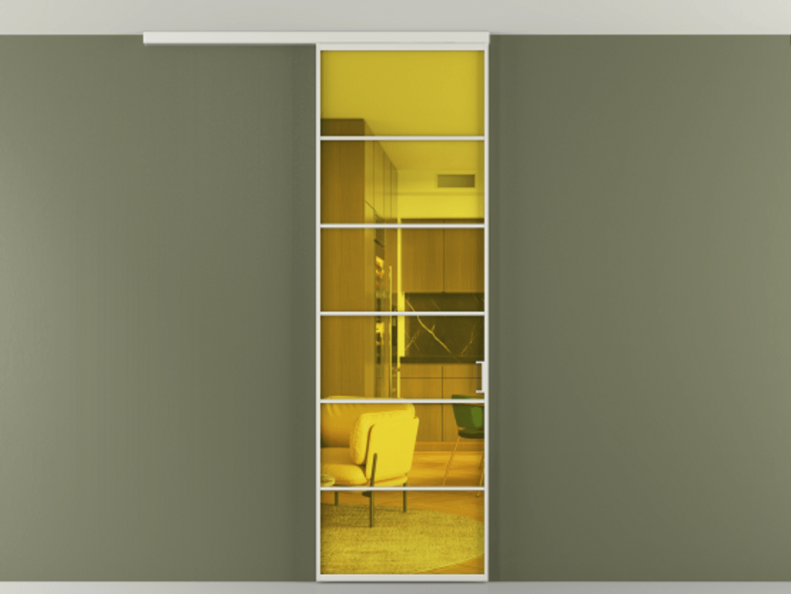 Перегородка Формато вдоль стены на потолок 1 створка АЛПР 040.04 Алюминий серый Прозрачное жёлтое стекло, триплекс. Цена 103293 ₽ 1. Полотно 2 шт. (800/2100 мм)
2. Комплект установки раздвижной системы
3. Базовый комплект фурнитуры
4.Ручка Рондо. Фабрика дверей Волховец 8 (800) 551 43 19 Перегородка Формато вдоль стены на потолок 1 створка АЛПР 040.04 Алюминий серый Прозрачное жёлтое стекло, триплекс Цена 103293 ₽ | Volhovec