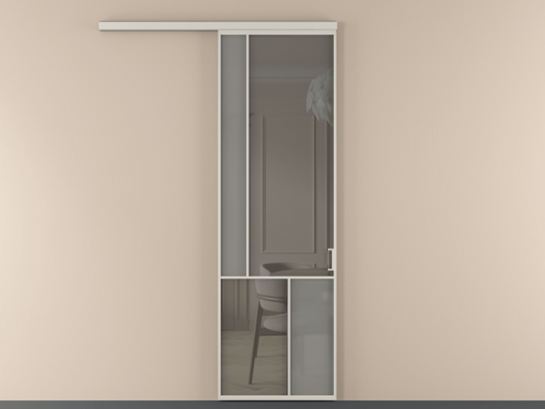 Перегородка Mosaic вдоль стены 1 створка АЛПР 041.20 Алюминий облачно-серый Сатинированное серое стекло, триплекс, 6 мм + Прозрачное серое стекло, триплекс. Цена 137030 ₽ . Фабрика дверей Волховец 8 (800) 551 43 19 Перегородка Mosaic вдоль стены 1 створка АЛПР 041.20 Алюминий облачно-серый Сатинированное серое стекло, триплекс, 6 мм + Прозрачное серое стекло, триплекс Цена 137030 ₽ | Volhovec