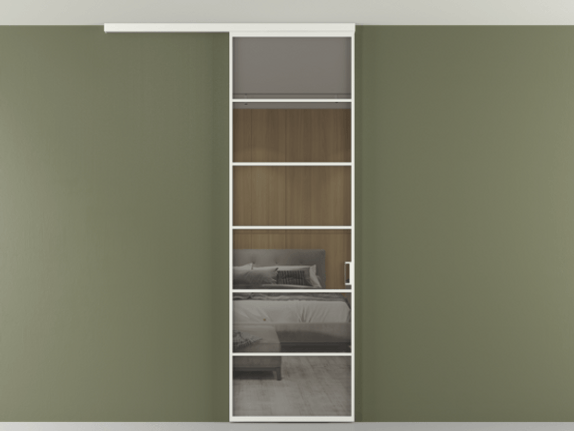 Перегородка Formato вдоль стены на потолок 1 створка АЛПР 040.04 Алюминий светло-серый Рефлективное серое стекло "Стопсол", калёное. Цена 134090 ₽ 1. Полотно 2 шт. (800/2100 мм)
2. Комплект установки раздвижной системы
3. Базовый комплект фурнитуры
4.Ручка RONDO
. Фабрика дверей Волховец 8 (800) 551 43 19 Перегородка Formato вдоль стены на потолок 1 створка АЛПР 040.04 Алюминий светло-серый Рефлективное серое стекло "Стопсол", калёное Цена 134090 ₽ | Volhovec