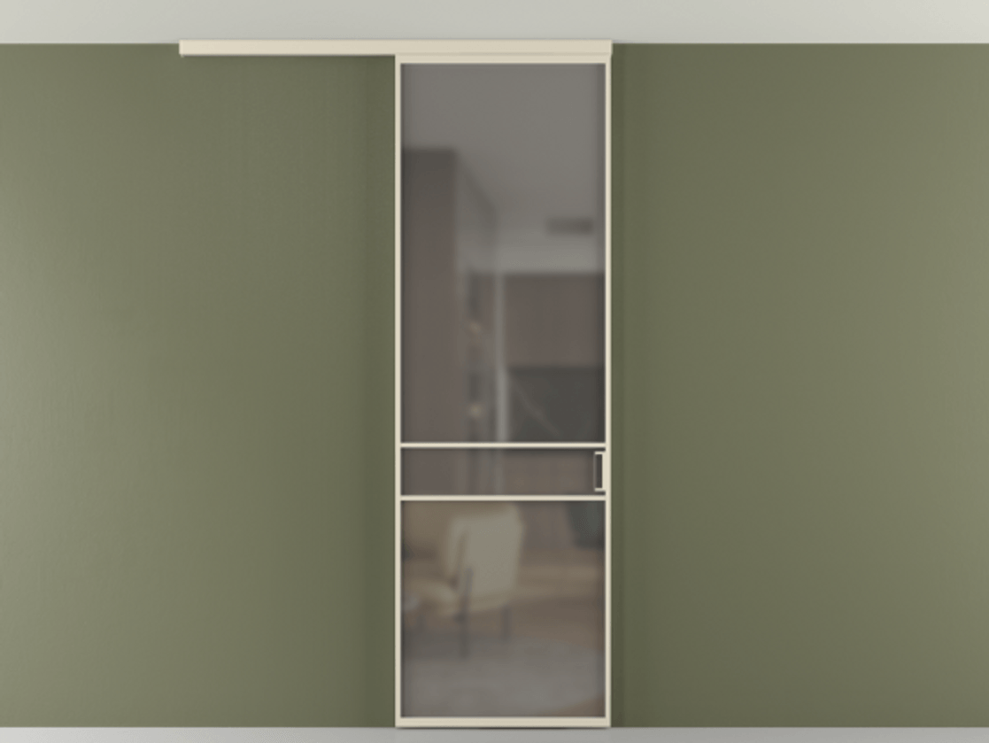 Перегородка Формато вдоль стены на потолок 1 створка АЛПР 040.02 Алюминий бежево-серый Сатинированное серое стекло, триплекс. Цена 96858 ₽ 1. Полотно 2 шт. (800/2100 мм)
2. Комплект установки раздвижной системы
3. Базовый комплект фурнитуры
4.Ручка Рондо. Фабрика дверей Волховец 8 (800) 551 43 19 Перегородка Формато вдоль стены на потолок 1 створка АЛПР 040.02 Алюминий бежево-серый Сатинированное серое стекло, триплекс Цена 96858 ₽ | Volhovec