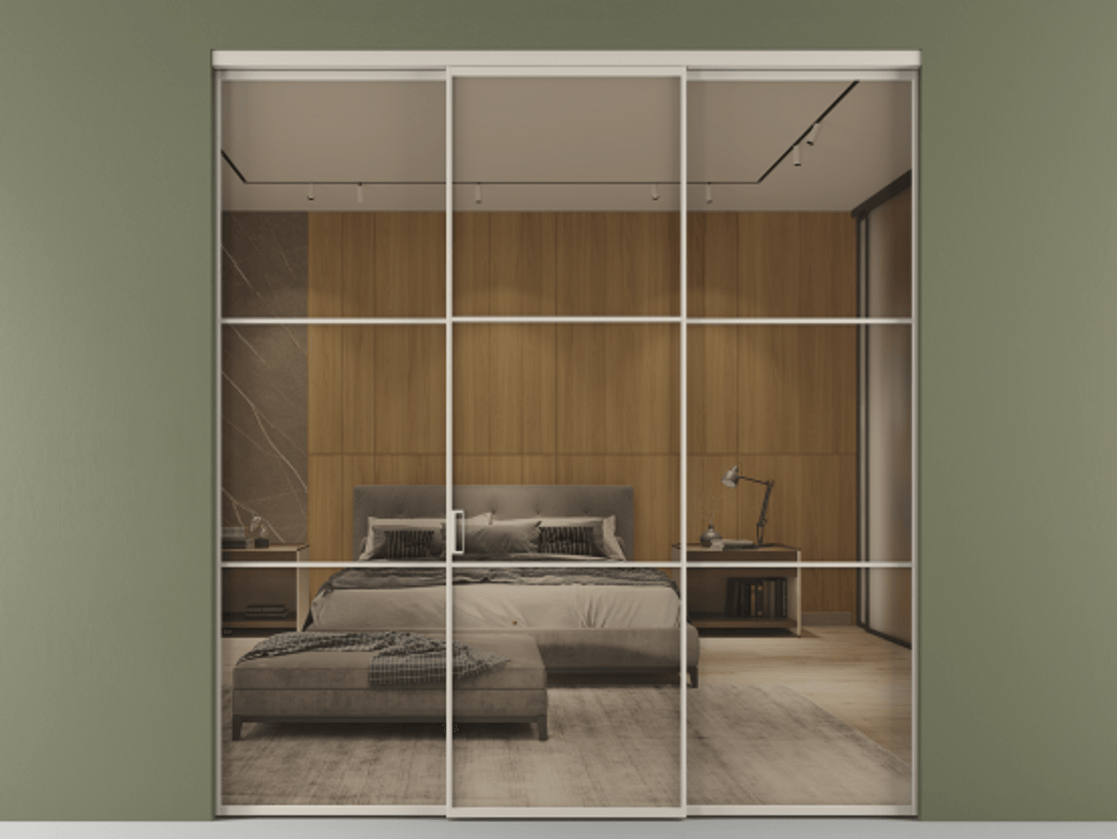 Перегородка Formato внутри проёма 3 створки АЛПР 040.03 Алюминий светло-бежевый Рефлективное бронзовое стекло "Stopsol", калёное. Цена 317600 ₽ 1. Полотно 3 шт. (800/2100 мм)
2. Комплект установки раздвижной системы
3. Базовый комплект фурнитуры
4.Ручка RONDO. Фабрика дверей Волховец 8 (800) 551 43 19 Перегородка Formato внутри проёма 3 створки АЛПР 040.03 Алюминий светло-бежевый Рефлективное бронзовое стекло "Stopsol", калёное Цена 317600 ₽ | Volhovec